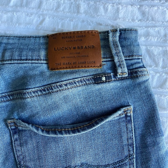 Lucky Brand Shredded Hem Denim - Picture 6 of 10